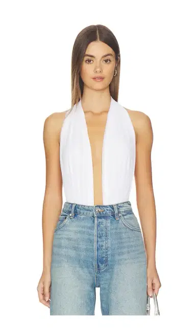 Norma Kamali Halter Bodysuit | Thumbnail 1