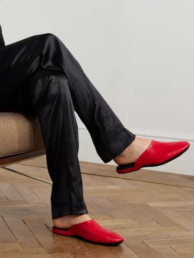 Charvet Nappa Leather Slippers - Men | Thumbnail 2