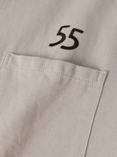 Visvim Palmer Convertible-Collar Embroidered Cotton-Twill Shirt - Men | Thumbnail 4 Visvim Palmer Convertible-Collar Embroidered Cotton-Twill Shirt - Men | Thumbnail 4