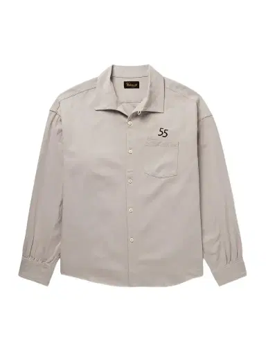Visvim Palmer Convertible-Collar Embroidered Cotton-Twill Shirt - Men | Thumbnail 1 Visvim Palmer Convertible-Collar Embroidered Cotton-Twill Shirt - Men | Thumbnail 1