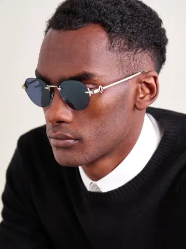 DIOR Eyewear CD Diamond R5U Pantos Silver and Gold-Tone Sunglasses - Men | Thumbnail 2 DIOR Eyewear CD Diamond R5U Pantos Silver and Gold-Tone Sunglasses - Men | Thumbnail 2