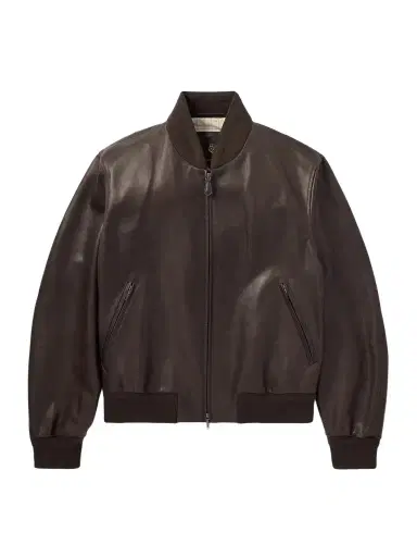Loro Piana Leather Bomber Jacket - Men | Thumbnail 1