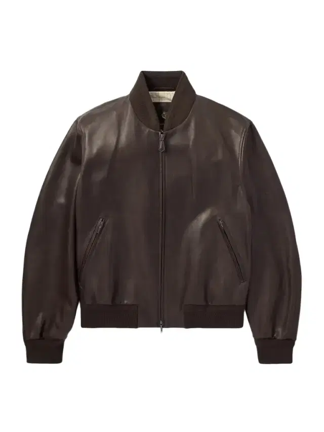 Loro Piana Leather Bomber Jacket - Men