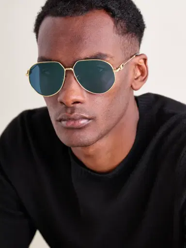 DIOR Eyewear CD Link A1U Round-Frame Gold-Tone Sunglasses - Men | Thumbnail 2 DIOR Eyewear CD Link A1U Round-Frame Gold-Tone Sunglasses - Men | Thumbnail 2