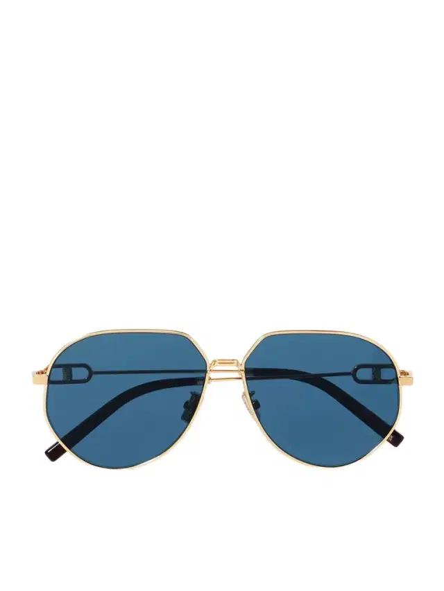 DIOR Eyewear CD Link A1U Round-Frame Gold-Tone Sunglasses - Men