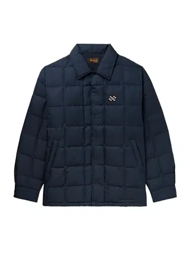 Visvim Coach Appliquéd Quilted Wool and Silk-Blend Twill Down Jacket - Men | Thumbnail 1