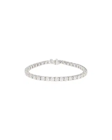 Wish Fine Jewelry 18K WG 7.00 CTW DIA 7" Bracelets | Thumbnail 1