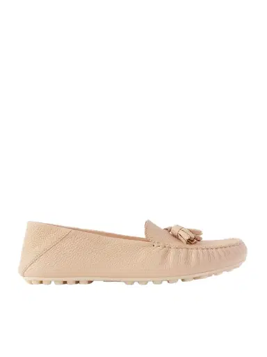 Loro Piana Tasseled Textured-leather Collapsible-heel Loafers | Thumbnail 1 Loro Piana Tasseled Textured-leather Collapsible-heel Loafers | Thumbnail 1