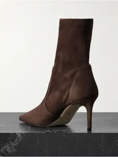 Stuart Weitzman Stuart Power Suede Ankle Boots | Thumbnail 3 Stuart Weitzman Stuart Power Suede Ankle Boots | Thumbnail 3