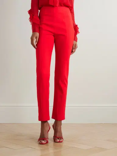 Carolina Herrera Emilie Wool-blend Skinny Pants | Thumbnail 3 Carolina Herrera Emilie Wool-blend Skinny Pants | Thumbnail 3