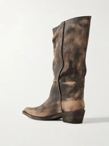 Khaite Clive Leather Boots | Thumbnail 3