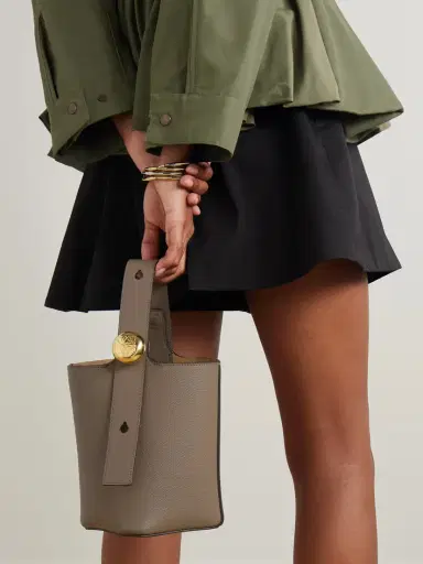 Loewe Pebble Mini Textured-leather Tote | Thumbnail 2 Loewe Pebble Mini Textured-leather Tote | Thumbnail 2