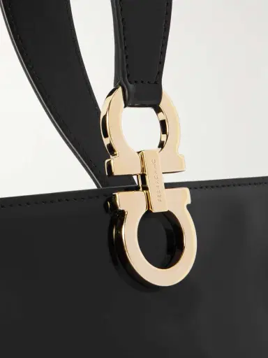 Ferragamo Mini Embellished Glossed-leather Clutch | Thumbnail 4 Ferragamo Mini Embellished Glossed-leather Clutch | Thumbnail 4