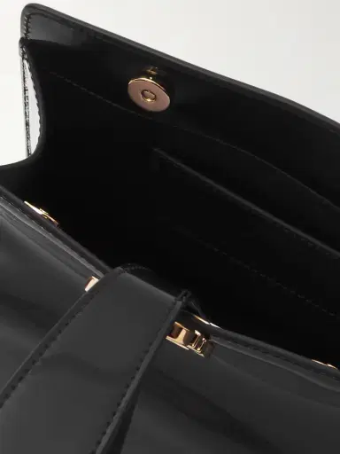 Ferragamo Mini Embellished Glossed-leather Clutch | Thumbnail 5 Ferragamo Mini Embellished Glossed-leather Clutch | Thumbnail 5