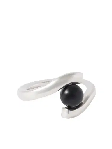 AGMES Claire Recycled Sterling Silver Onyx Ring | Thumbnail 1 AGMES Claire Recycled Sterling Silver Onyx Ring | Thumbnail 1
