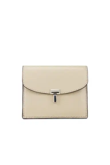 TOTEME T-Lock Leather Cardholder | Thumbnail 1