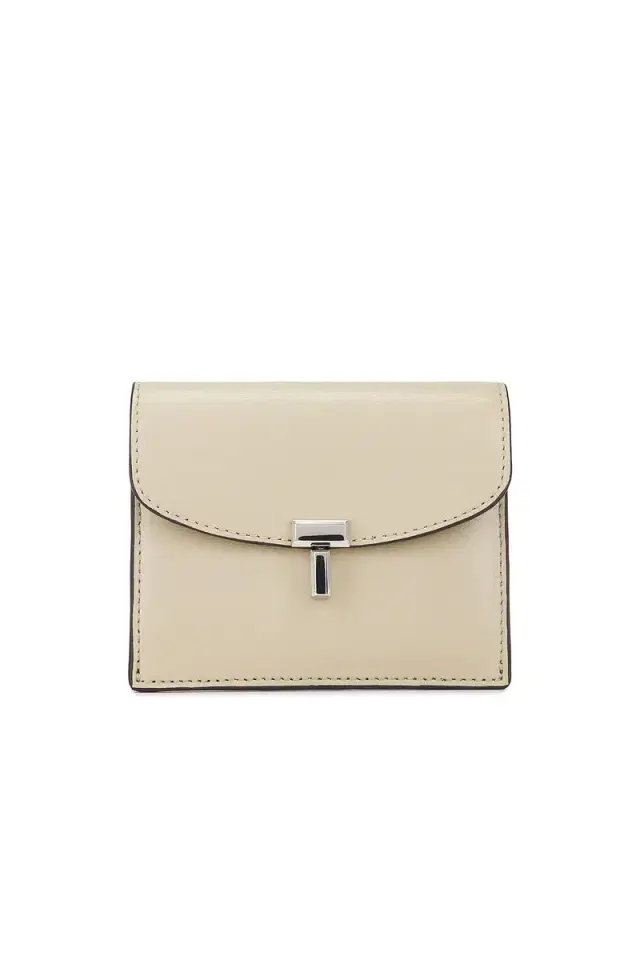 Toteme T-Lock Leather Cardholder