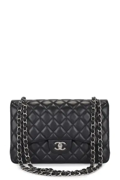 Chanel Chanel Lambskin Jumbo Double Flap Bag | Thumbnail 1 Chanel Chanel Lambskin Jumbo Double Flap Bag | Thumbnail 1