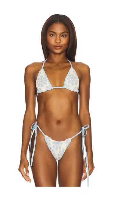 Asta Resort Lio Jacquard Bikini Top | Thumbnail 1 Asta Resort Lio Jacquard Bikini Top | Thumbnail 1