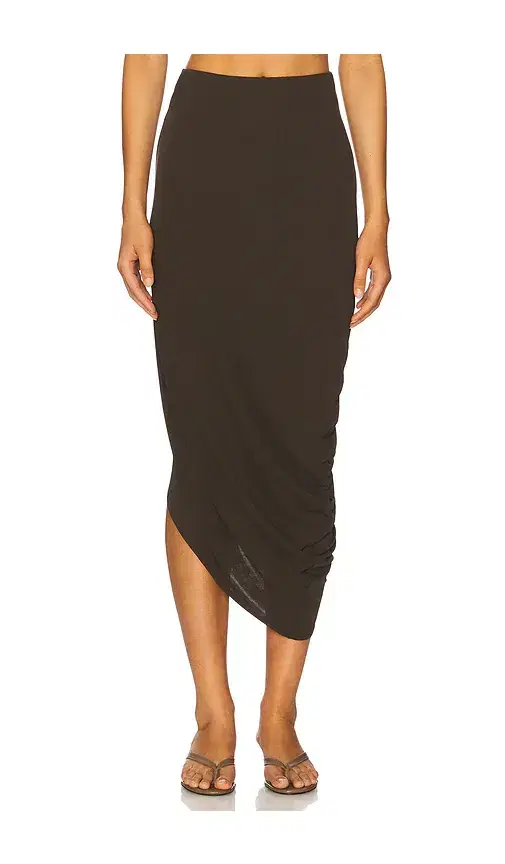 Lian Twist Midi Skirt