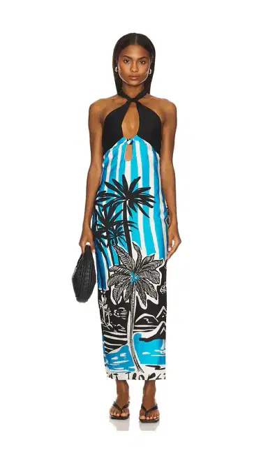 SEVEN WONDERS Isla Midi Dress | Thumbnail 2