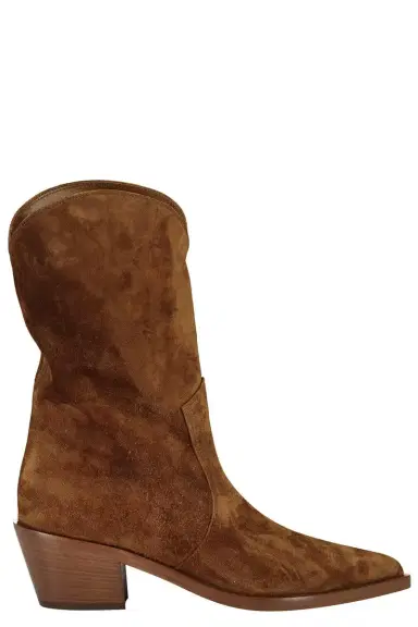 Gianvito Rossi Camoscio Sandal - Texas | Thumbnail 1