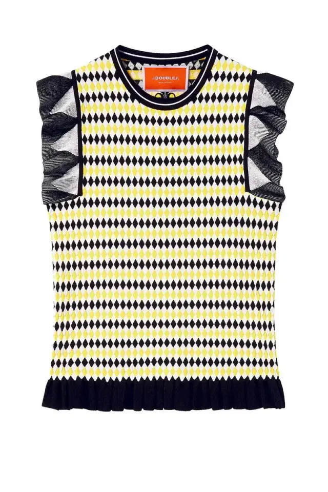 La DoubleJ Checkers Top
