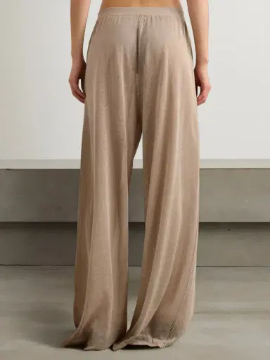 Alaïa Linen And Silk-blend Pants | Thumbnail 4 Alaïa Linen And Silk-blend Pants | Thumbnail 4
