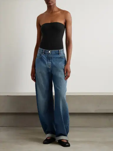 Alaïa Strapless Stretch-jersey Bodysuit | Thumbnail 2 Alaïa Strapless Stretch-jersey Bodysuit | Thumbnail 2