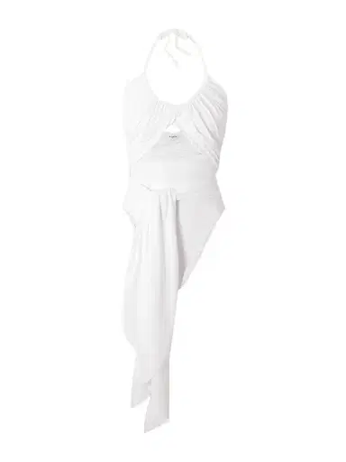 Alaïa Halterneck Draped Swimsuit | Thumbnail 1 Alaïa Halterneck Draped Swimsuit | Thumbnail 1