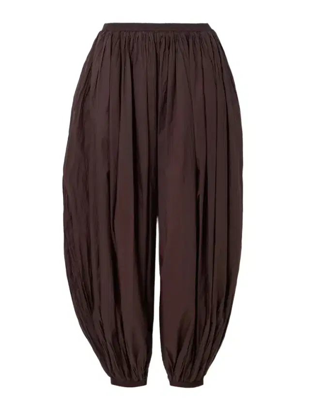Alaïa Pleated Chiffon Tapered Pants