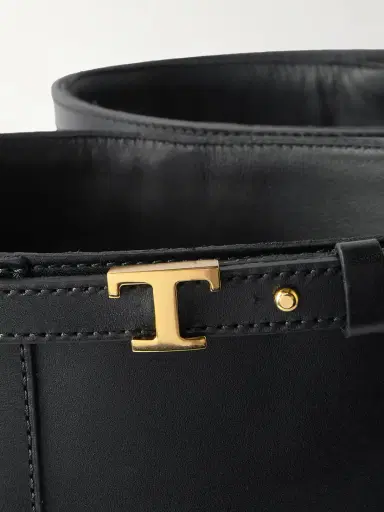 Tod's Gomma Embellished Leather Knee Boots | Thumbnail 4 Tod's Gomma Embellished Leather Knee Boots | Thumbnail 4