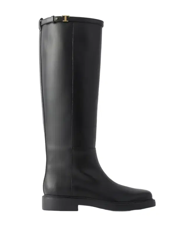 Tod's Gomma Embellished Leather Knee Boots