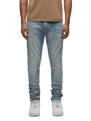 Hudson Jeans Men's Zack Washed Denim Skinny Jeans - Vintage Mist | Thumbnail 4 Hudson Jeans Men's Zack Washed Denim Skinny Jeans - Vintage Mist | Thumbnail 4