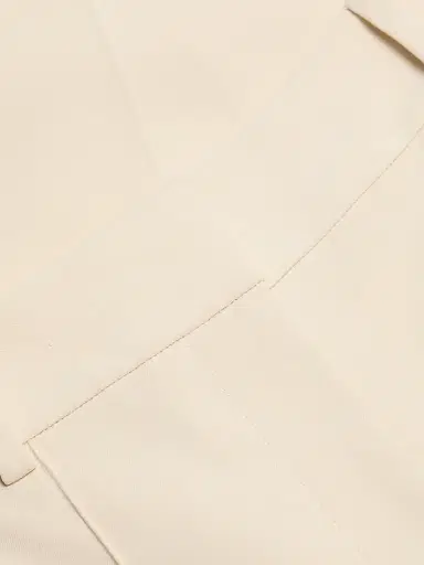 Elie Tahari Women's Jana Pintuck Relaxed-Fit Pants - Desert Sand | Thumbnail 7
