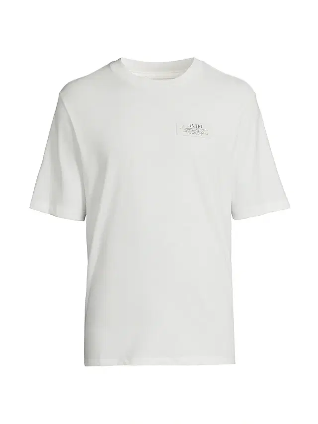 Men's Spirit Logo Cotton Crewneck T-Shirt -