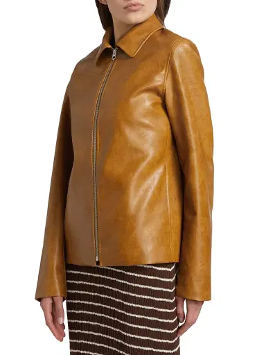 rag & bone Women's Jordie Faux Leather Jacket | Thumbnail 4