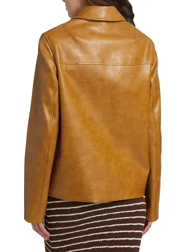 rag & bone Women's Jordie Faux Leather Jacket | Thumbnail 5