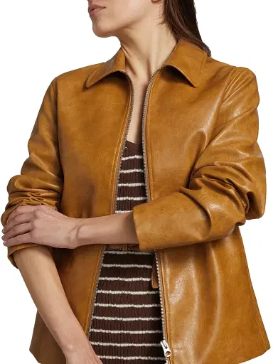 rag & bone Women's Jordie Faux Leather Jacket | Thumbnail 6