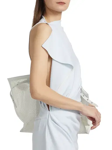 Proenza Schouler Women's Devyn Crepe Sleeveless Maxi Dress - Powder Blue | Thumbnail 6