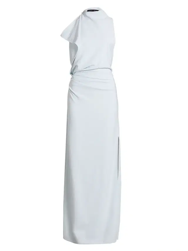 Proenza Schouler Women's Devyn Crepe Sleeveless Maxi Dress - Powder Blue
