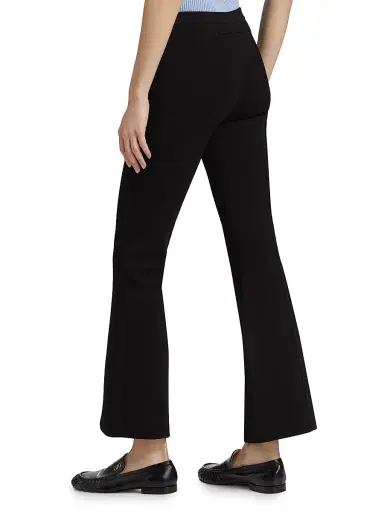 Proenza Schouler Women's Shaila Silk-Blend Knit Pants - Black - Size Medium | Thumbnail 5