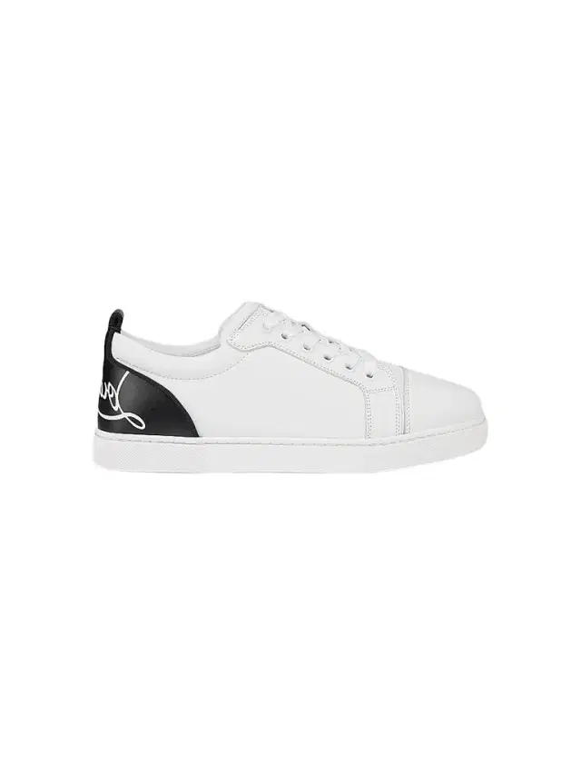 Christian Louboutin Women's Fun Louise Junior Leather Sneakers - Black