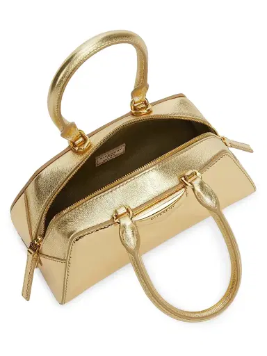 Givenchy Women's Mini Antigona Cube East West Top Handle Bag - Golden | Thumbnail 5 Givenchy Women's Mini Antigona Cube East West Top Handle Bag - Golden | Thumbnail 5