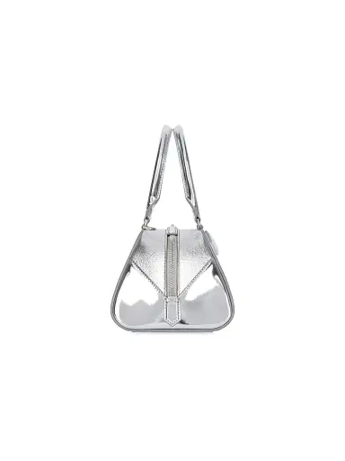 Givenchy Women's Antigona Cube East West Top Handle Bag - Light Silvery | Thumbnail 2 Givenchy Women's Antigona Cube East West Top Handle Bag - Light Silvery | Thumbnail 2