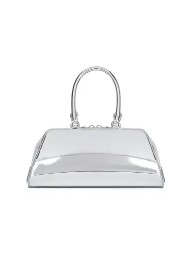 Givenchy Women's Antigona Cube East West Top Handle Bag - Light Silvery | Thumbnail 3 Givenchy Women's Antigona Cube East West Top Handle Bag - Light Silvery | Thumbnail 3