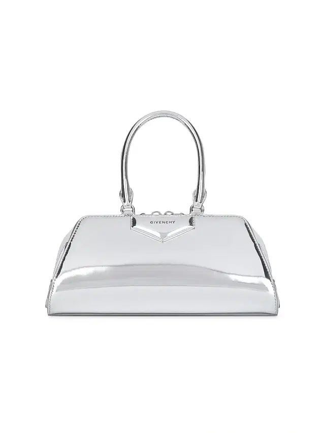 Women's Antigona Cube East West Top Handle Bag - Light Silvery