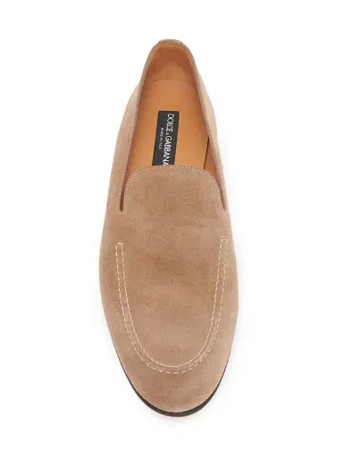 Dolce & Gabbana Men's Suede Slipper Loafers - Hazel - Size 12 | Thumbnail 4 Dolce & Gabbana Men's Suede Slipper Loafers - Hazel - Size 12 | Thumbnail 4