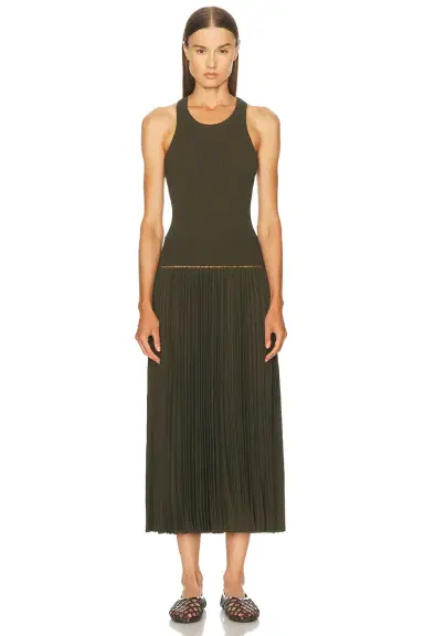 Alaïa Pleated Dress | Thumbnail 1 Alaïa Pleated Dress | Thumbnail 1
