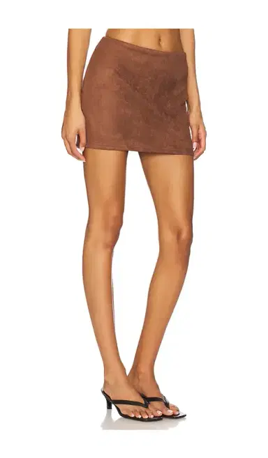 superdown Patsie Faux Suede Mini Skirt | Thumbnail 2 superdown Patsie Faux Suede Mini Skirt | Thumbnail 2